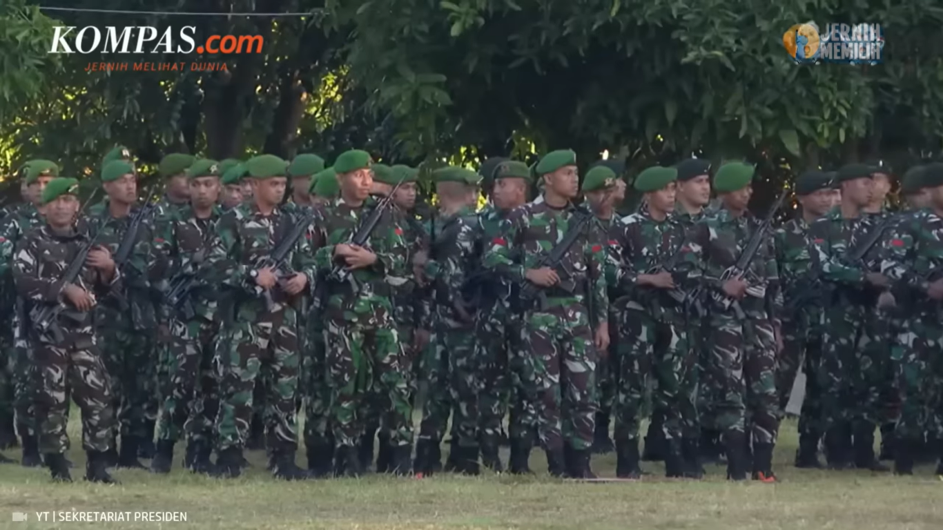 Perpusnas RI 12.543 Prajurit TNI Siap Amankan KTT ASEAN di Jakarta ...